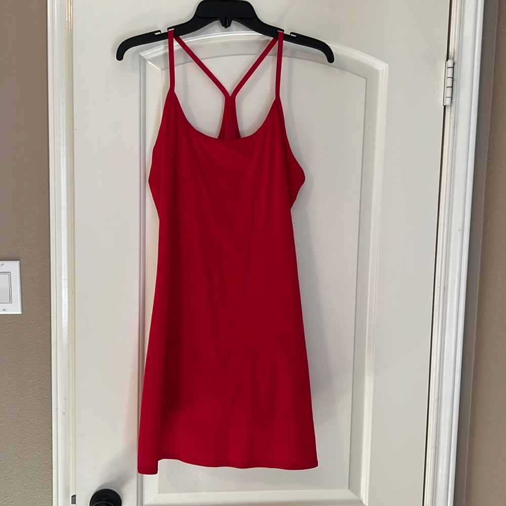 Red Outdoor Voices Exercise dress